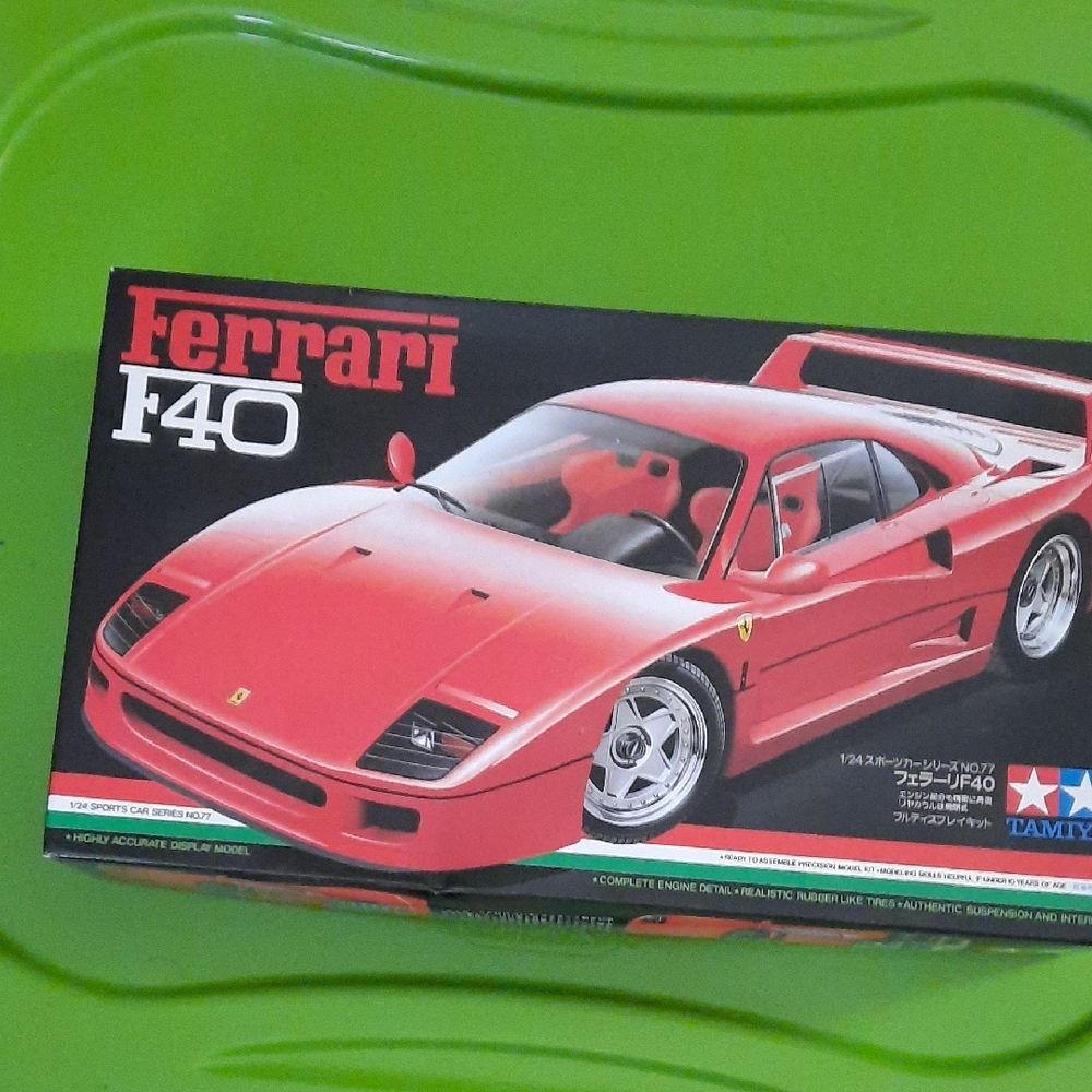 TAMIYA FERRARI F40 Unlicensed